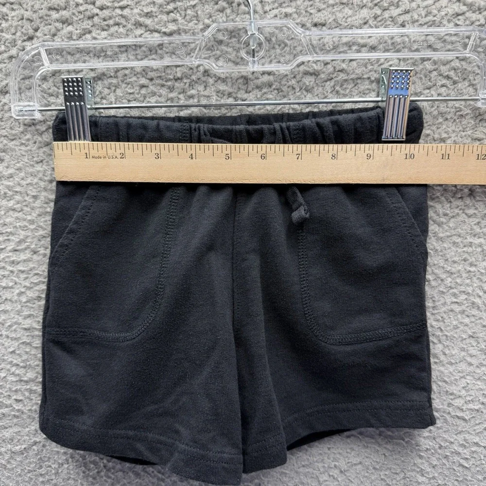 Carters Shorts Toddler Boys Size 4T Black Cotten Blend Shorts Size 4T